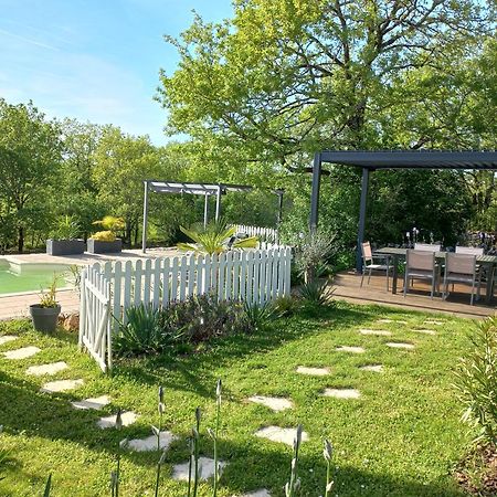 Maison De Campagne Avec Piscine Beduer Exterior foto