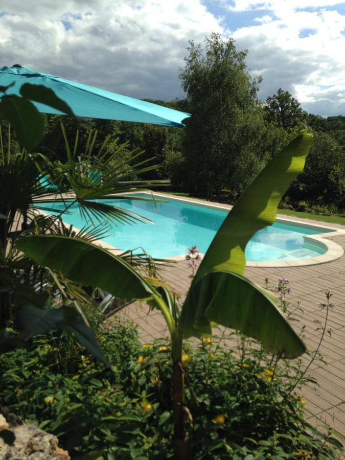 Maison De Campagne Avec Piscine Beduer Exterior foto